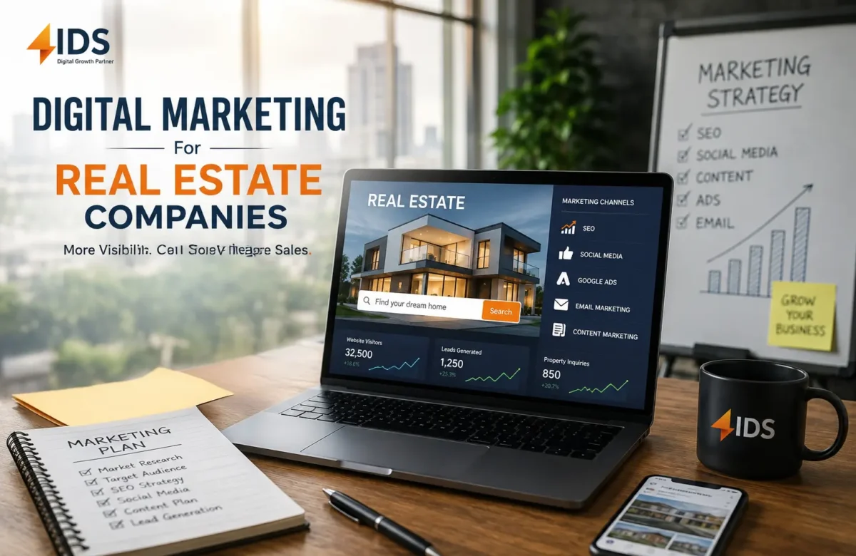 Digital Marketing for Real Estate Companies: The Complete Guide to Generate More Property Leads in 2026