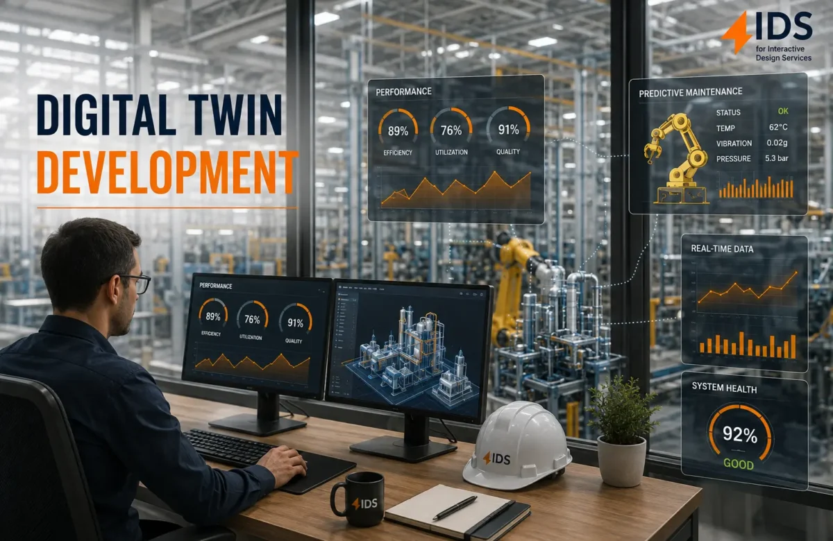Digital Twin Development: Transforming Manufacturing with Virtual Intelligence