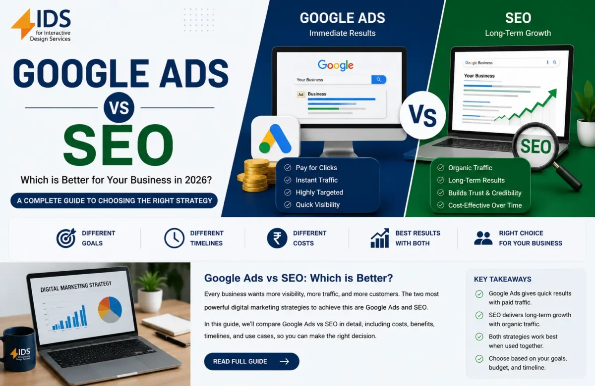 Google Ads vs SEO: Which Strategy Is Better for Your Business in 2026?