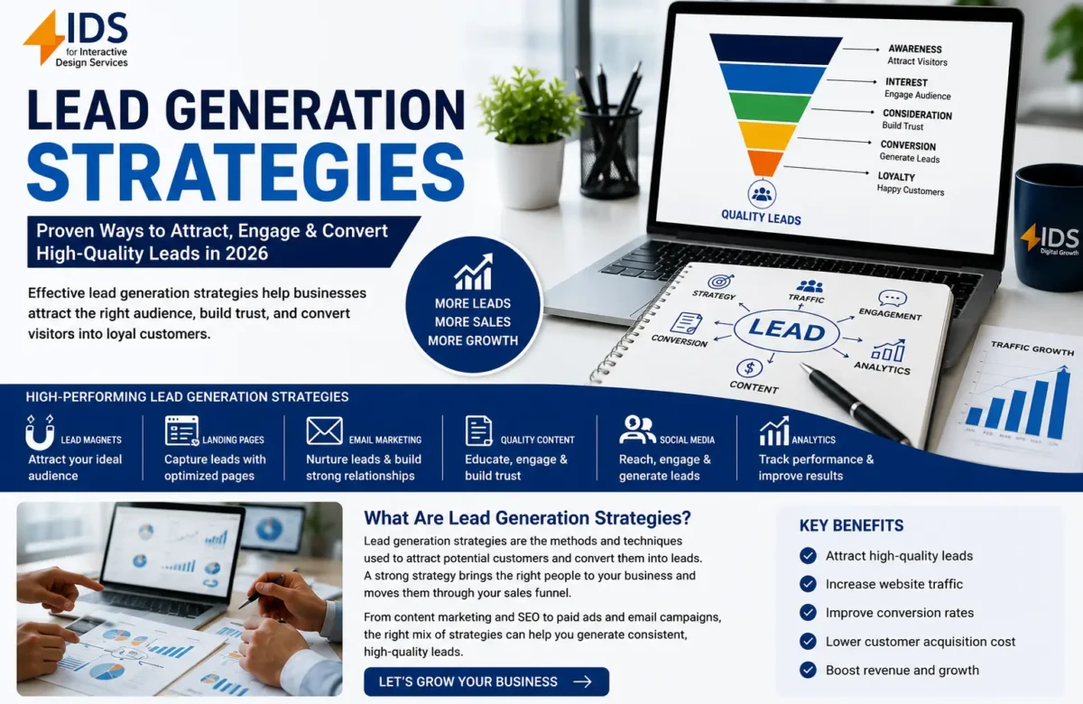 Lead Generation Strategies: Proven Ways to Generate More Qualified Business Leads in 2026