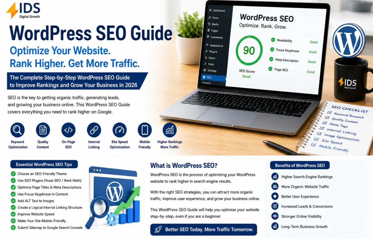WordPress SEO Guide: The Complete Step-by-Step Guide to Rank Higher on Google in 2026