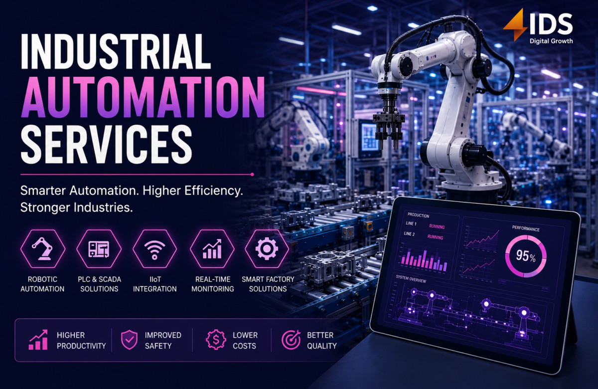 Industrial Automation Services: Transforming Manufacturing with Smart Technology