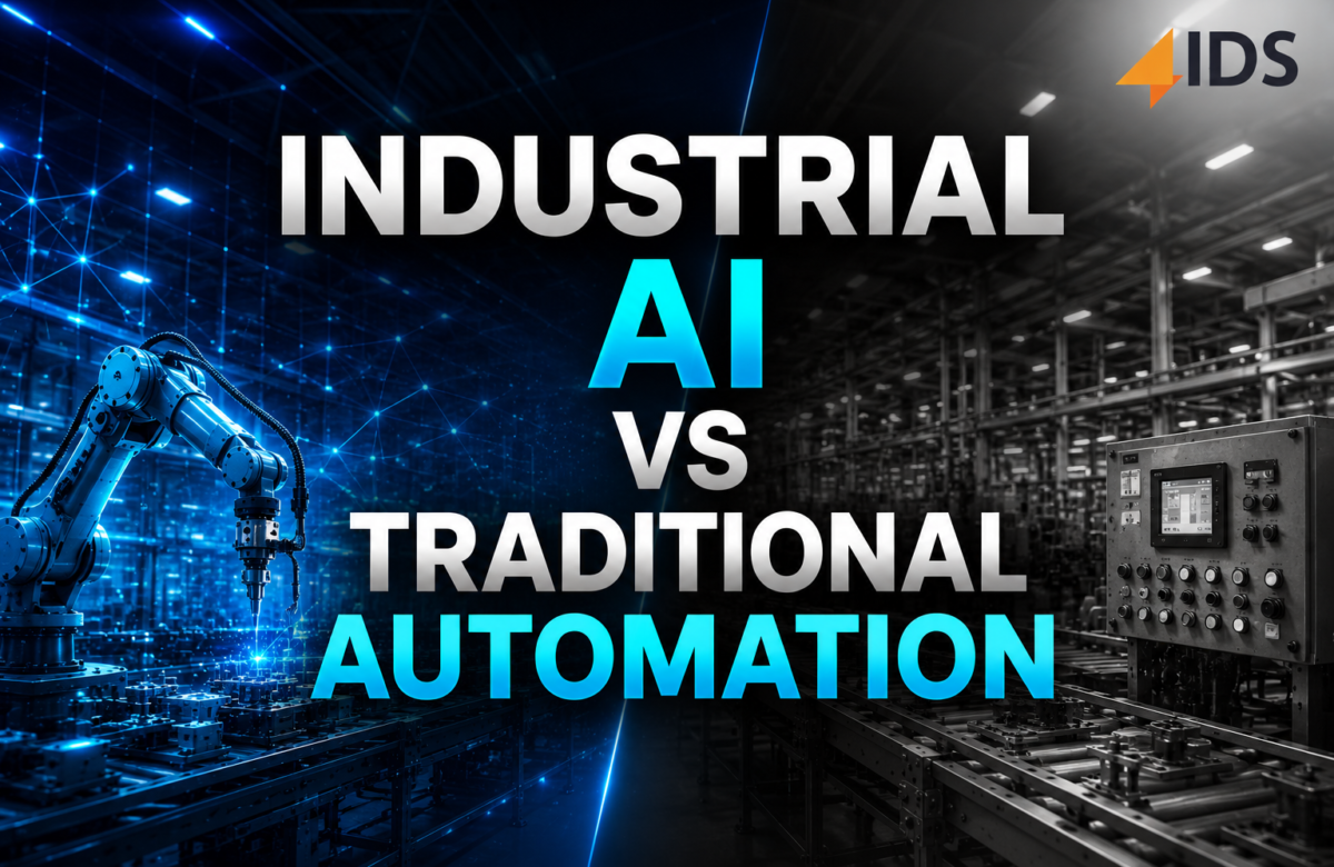 Industrial AI vs Traditional Automation: Understanding the Future of Smart Manufacturing